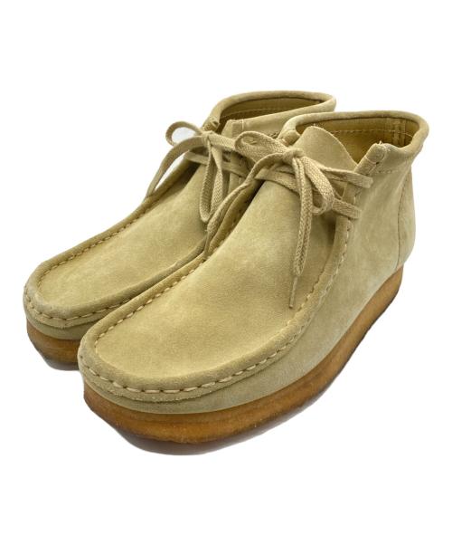 CLARKS（クラークス）CLARKS (クラークス) ワラビーシューズ ベージュ サイズ:25.5cmの古着・服飾アイテム