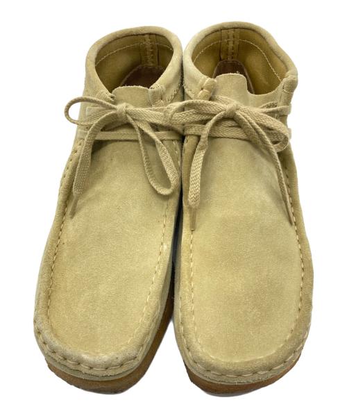 CLARKS（クラークス）CLARKS (クラークス) ワラビーシューズ ベージュ サイズ:25.5cmの古着・服飾アイテム