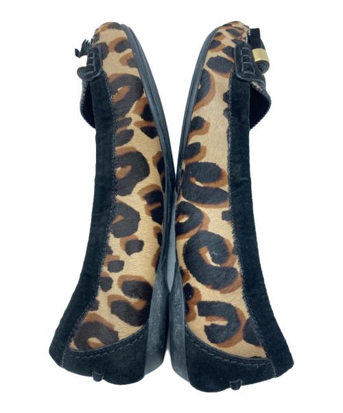 LOUIS VUITTON（ルイ ヴィトン）LOUIS VUITTON (ルイ ヴィトン) ハラコタッセルローファー ブラウン×ブラック サイズ:23.5㎝の古着・服飾アイテム