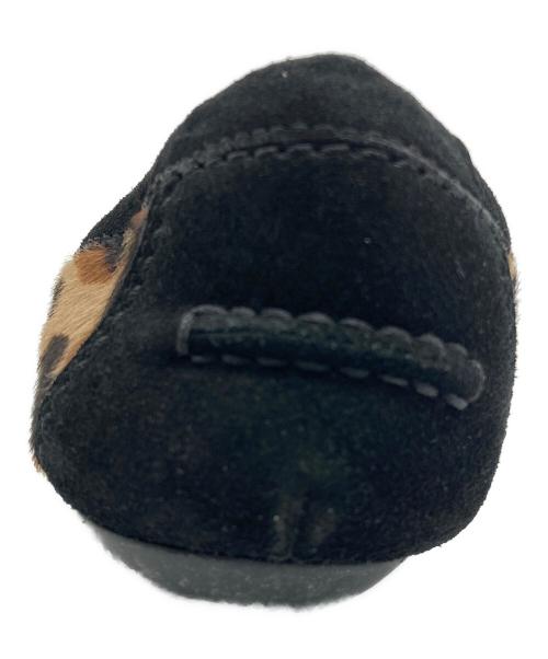 LOUIS VUITTON（ルイ ヴィトン）LOUIS VUITTON (ルイ ヴィトン) ハラコタッセルローファー ブラウン×ブラック サイズ:23.5㎝の古着・服飾アイテム