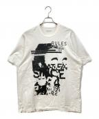 DSQUARED2ディースクエアード）の古着「半袖カットソー」｜ホワイトブラック