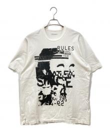 DSQUARED2（ディースクエアード）の古着「半袖カットソー」｜ホワイトブラック