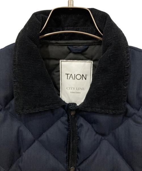 TAION（タイオン）TAION (タイオン) ダウンジャケット ネイビー サイズ:Mサイズの古着・服飾アイテム