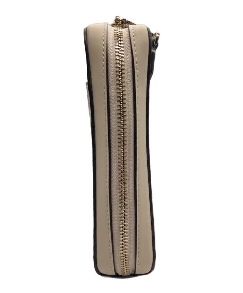 Kate Spade（ケイトスペード）Kate Spade (ケイトスペード) スマホショルダー アイボリー×ベージュの古着・服飾アイテム