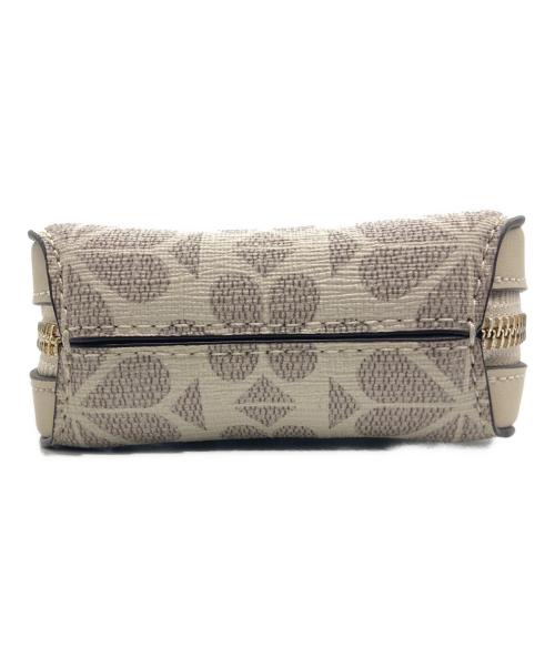 Kate Spade（ケイトスペード）Kate Spade (ケイトスペード) スマホショルダー アイボリー×ベージュの古着・服飾アイテム