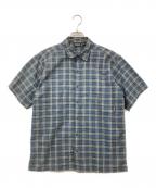 Patagoniaパタゴニア）の古着「パッカーウェアシャツ」｜グリーン×ブルー