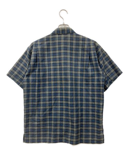 Patagonia（パタゴニア）Patagonia (パタゴニア) パッカーウェアシャツ グリーン×ブルー サイズ:SIZE Sの古着・服飾アイテム