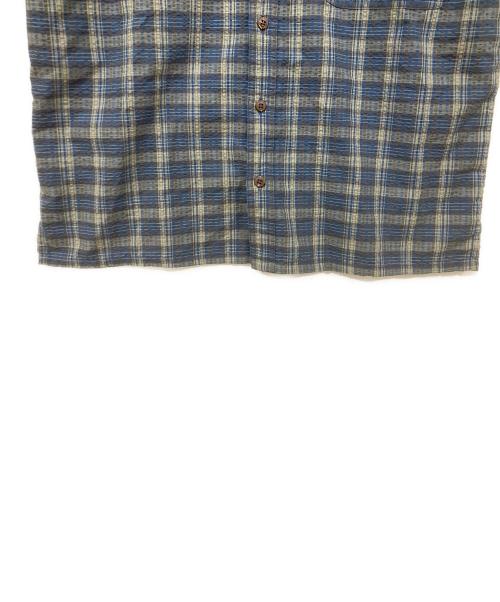 Patagonia（パタゴニア）Patagonia (パタゴニア) パッカーウェアシャツ グリーン×ブルー サイズ:SIZE Sの古着・服飾アイテム