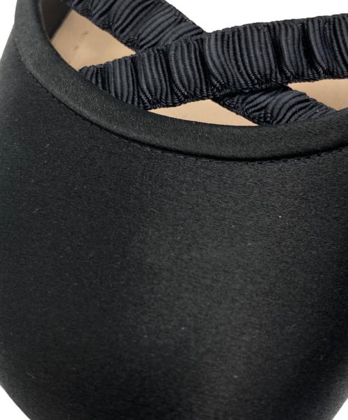 Christian Dior（クリスチャン ディオール）Christian Dior (クリスチャン ディオール) バレエフラットシューズ ブラック サイズ:34の古着・服飾アイテム