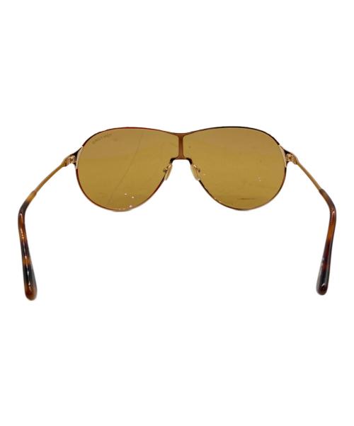 TOM FORD（トムフォード）TOM FORD (トムフォード) パイロットサングラス ブラウン×ゴールドの古着・服飾アイテム