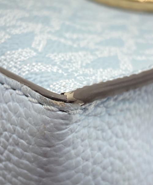 MICHAEL KORS（マイケル・コース）MICHAEL KORS (マイケル・コース) ショルダーバッグ スカイブルーの古着・服飾アイテム