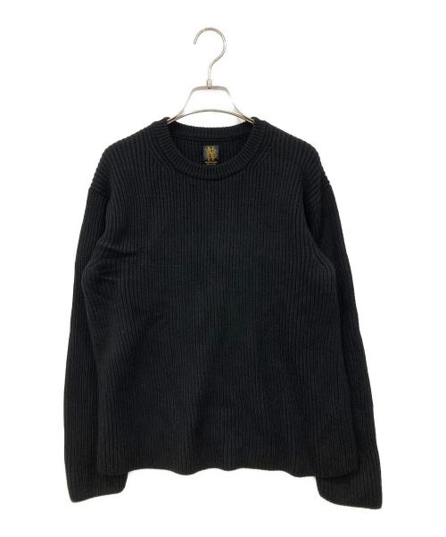 BATONER（バトナ―）BATONER (バトナ―) 厚手ニット ブラック サイズ:SIZE 1の古着・服飾アイテム