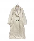FRAY IDフレイ アイディー）の古着「ロングコート」｜ホワイト