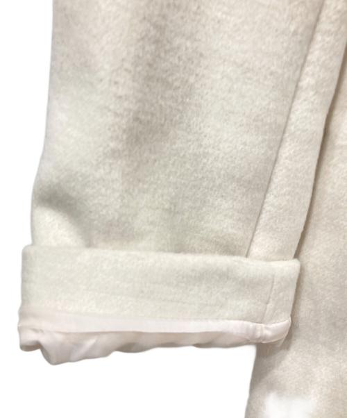 FRAY ID（フレイ アイディー）FRAY ID (フレイ アイディー) ロングコート ホワイト サイズ:ONE SIZEの古着・服飾アイテム