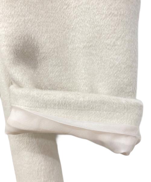 FRAY ID（フレイ アイディー）FRAY ID (フレイ アイディー) ロングコート ホワイト サイズ:ONE SIZEの古着・服飾アイテム