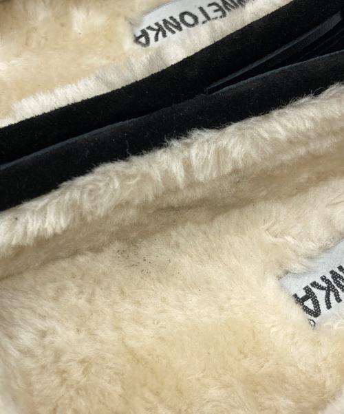MINNETONKA（ミネトンカ）MINNETONKA (ミネトンカ) モカシンシューズ ブラック サイズ:SIZE 7Mの古着・服飾アイテム