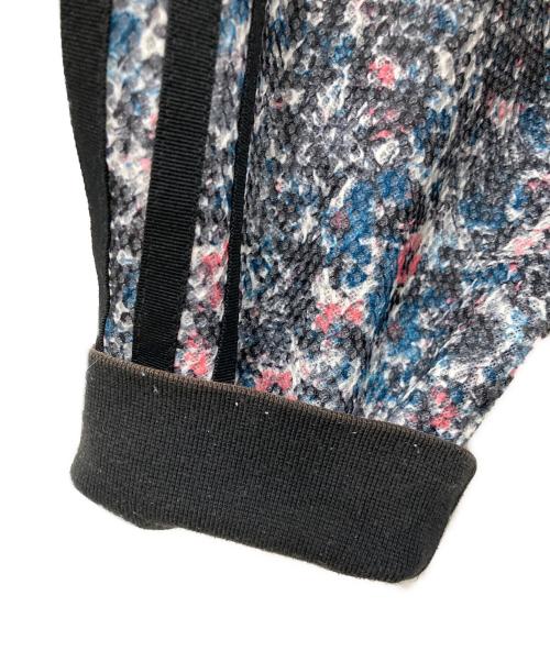 adidas（アディダス）adidas (アディダス) LONG BOMBER JACKET グリーン×ブラック×ホワイト サイズ:Lサイズの古着・服飾アイテム