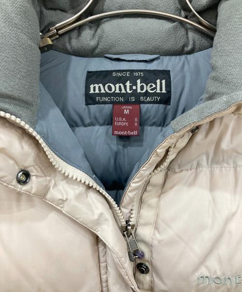 mont-bell（モンベル）mont-bell (モンベル) ダウンジャケット ベージュ サイズ:Mの古着・服飾アイテム
