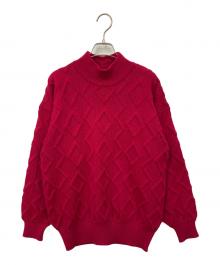 Christian Dior Sports（クリスチャン ディオールスポーツ）の古着「厚手ニット」｜ピンク