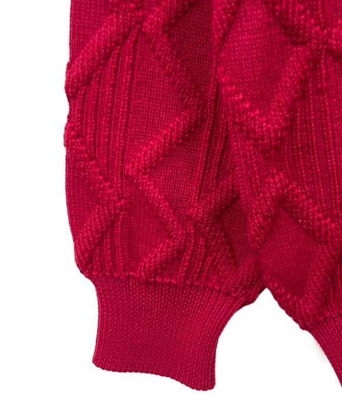 Christian Dior Sports（クリスチャン ディオールスポーツ）Christian Dior Sports (クリスチャン ディオールスポーツ) 厚手ニット ピンク サイズ:Mサイズの古着・服飾アイテム