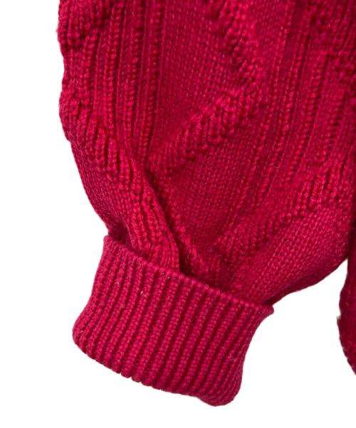 Christian Dior Sports（クリスチャン ディオールスポーツ）Christian Dior Sports (クリスチャン ディオールスポーツ) 厚手ニット ピンク サイズ:Mサイズの古着・服飾アイテム