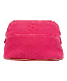 HERMES（エルメス）の古着「ポリードポーチ20PM」｜ピンク