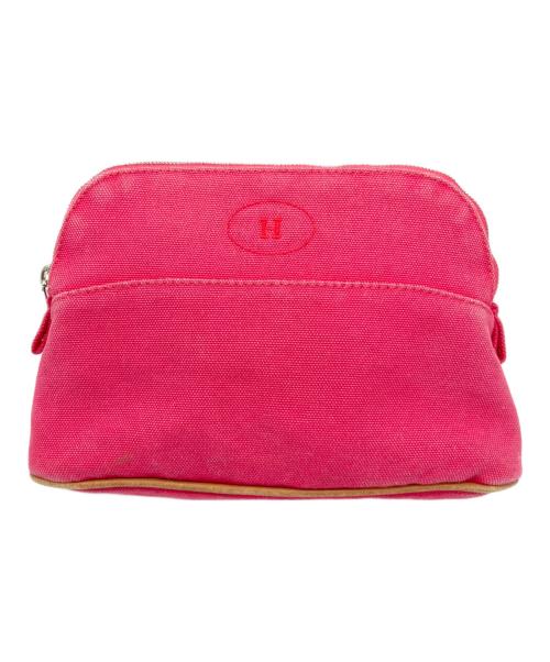 HERMES（エルメス）HERMES (エルメス) ポリードポーチ20PM ピンクの古着・服飾アイテム