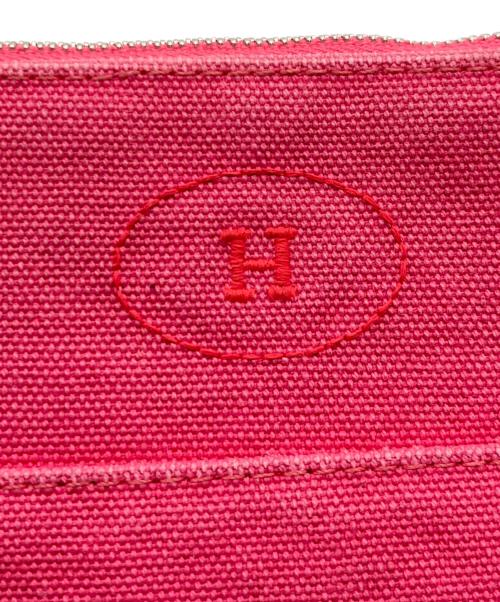 HERMES（エルメス）HERMES (エルメス) ポリードポーチ20PM ピンクの古着・服飾アイテム