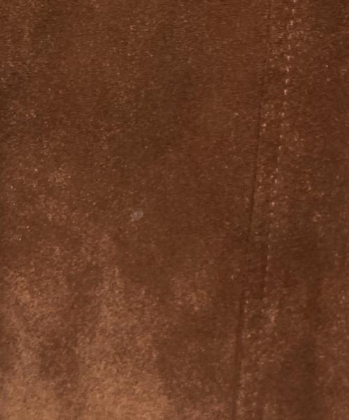 DOLCE & GABBANA（ドルチェ＆ガッバーナ）DOLCE & GABBANA (ドルチェ＆ガッバーナ) ファー付きダッフルコート ブラウン サイズ:40の古着・服飾アイテム