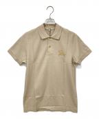 BURBERRYバーバリー）の古着「半袖ポロシャツ」｜ベージュ