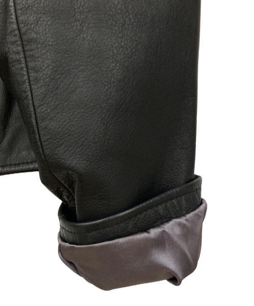 HARLEY-DAVIDSON（ハーレーダビッドソン）HARLEY-DAVIDSON (ハーレーダビッドソン) シングルライダースジャケット ブラック サイズ:Mサイズの古着・服飾アイテム