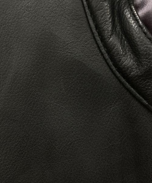 HARLEY-DAVIDSON（ハーレーダビッドソン）HARLEY-DAVIDSON (ハーレーダビッドソン) シングルライダースジャケット ブラック サイズ:Mサイズの古着・服飾アイテム