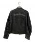HARLEY-DAVIDSON (ハーレーダビッドソン) シングルライダースジャケット ブラック サイズ:Mサイズ：12000円