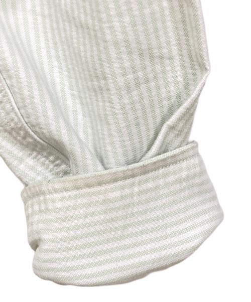 THE NORTHFACE PURPLELABEL（ザ・ノースフェイス パープルレーベル）THE NORTHFACE PURPLELABEL (ザ・ノースフェイス パープルレーベル) 長袖シャツ ライトグリーン×ホワイト サイズ:SIZE Sの古着・服飾アイテム