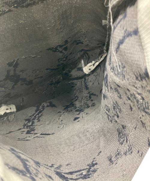 Christian Dior（クリスチャン ディオール）Christian Dior (クリスチャン ディオール) トートバッグ グレー×ネイビーの古着・服飾アイテム