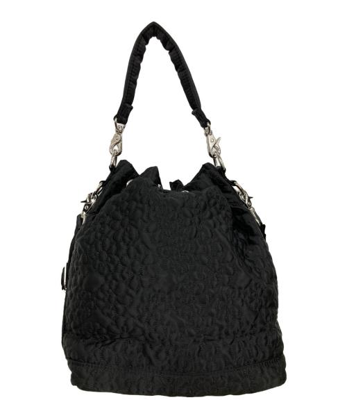 PORTER（ポーター）PORTER (ポーター) CECILIE BAHNSEN (セシリーバンセン) 2WAY TOOL BAG ブラックの古着・服飾アイテム