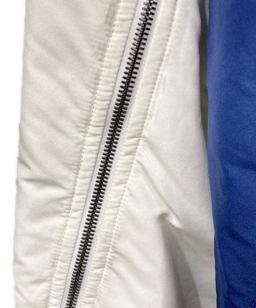 Christian Dior（クリスチャン ディオール）Christian Dior (クリスチャン ディオール) ブルゾン ブルー×ホワイト サイズ:SIZE 34の古着・服飾アイテム