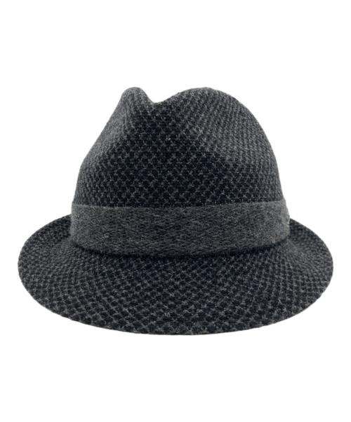 STETSON（ステットソン）STETSON (ステットソン) ハット ブラック サイズ:57.5㎝（L）の古着・服飾アイテム