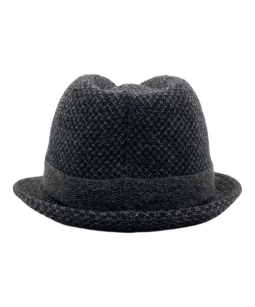 STETSON（ステットソン）STETSON (ステットソン) ハット ブラック サイズ:57.5㎝（L）の古着・服飾アイテム