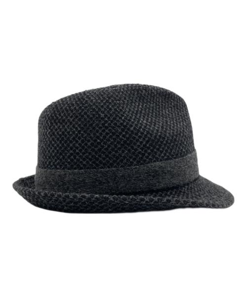 STETSON（ステットソン）STETSON (ステットソン) ハット ブラック サイズ:57.5㎝（L）の古着・服飾アイテム