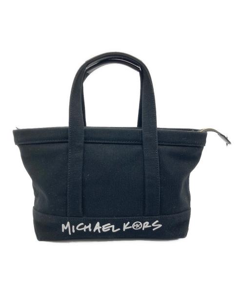 MICHAEL KORS（マイケル・コース）MICHAEL KORS (マイケル・コース) ハンドバッグ ブラックの古着・服飾アイテム