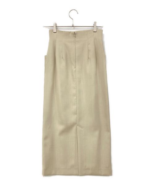 JENNE（ジェンヌ）JENNE (ジェンヌ) タイトスカート ベージュ サイズ:SIZE S 未使用品の古着・服飾アイテム
