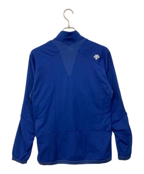 DESCENTE（デサント）DESCENTE (デサント) ジップジャケット ブルー×ホワイト サイズ:L 未使用品の古着・服飾アイテム