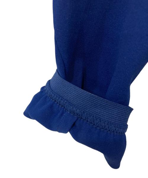 DESCENTE（デサント）DESCENTE (デサント) ジップジャケット ブルー×ホワイト サイズ:L 未使用品の古着・服飾アイテム