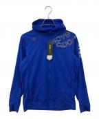 DESCENTEデサント）の古着「ジップジャケット」｜ブルー×ブラック