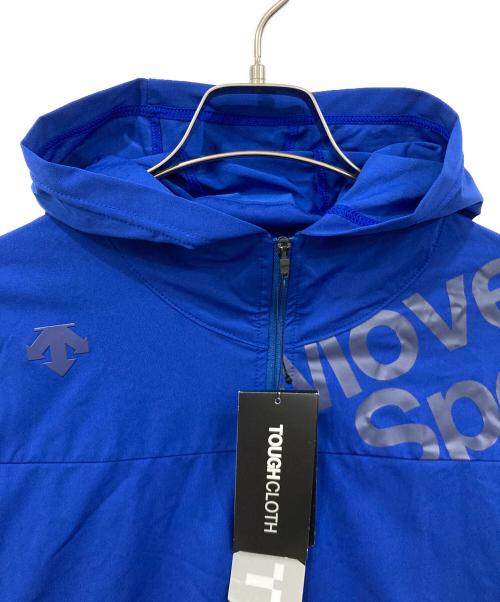 DESCENTE（デサント）DESCENTE (デサント) ジップジャケット ブルー×ブラック サイズ:L 未使用品の古着・服飾アイテム