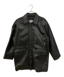 ANABAS（アナバス）の古着「ラムレザージャケット」｜ブラック