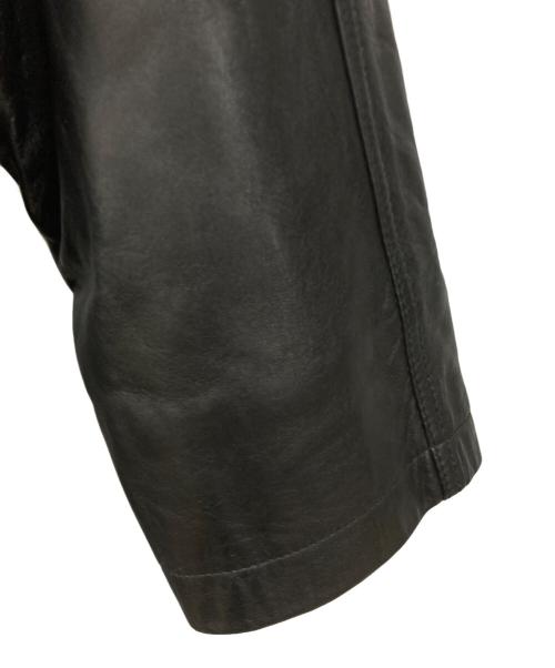 ANABAS（アナバス）ANABAS (アナバス) ラムレザージャケット ブラック サイズ:Lサイズの古着・服飾アイテム