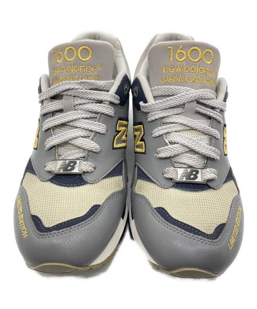 NEW BALANCE（ニューバランス）NEW BALANCE (ニューバランス) スニーカー グレー×ゴールド サイズ:27.5cmの古着・服飾アイテム