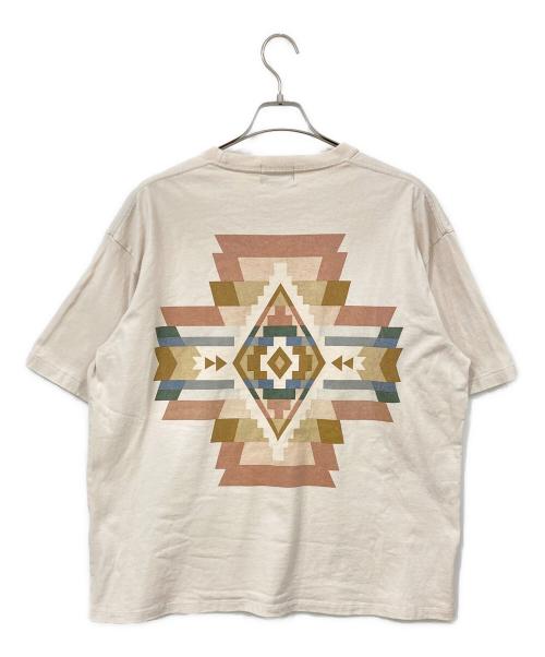 PENDLETON（ペンドルトン）PENDLETON (ペンドルトン) 半袖カットソー ベージュ サイズ:Lの古着・服飾アイテム